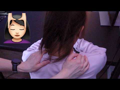 💆🏻‍♀️ Deep, FAST & Aggressive Upper Back + Scalp Scratching