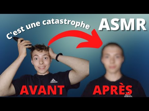 ASMR FR: je me rase les cheveux en vidéo (+explications)