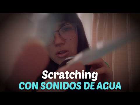 ASMR Scratching en mic y cara | ASMR en Español