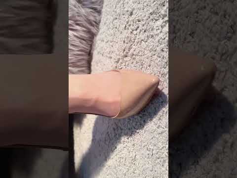 #asmr Foot & Heel Sounds 👠Tingles for Relaxation & Sleep #asmrshorts #fabricsounds #footsounds