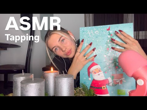 Tapping on a Chocolate Advent Calendar | Cozy Holiday Sounds to Relax 🎄🍫 [German]