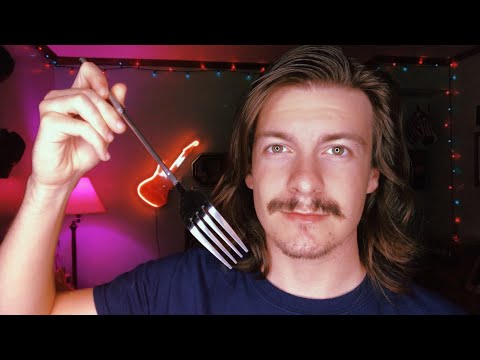 [ASMR] Lens Tapping with Extendo Fork | Visual ASMR Triggers | Requested Video