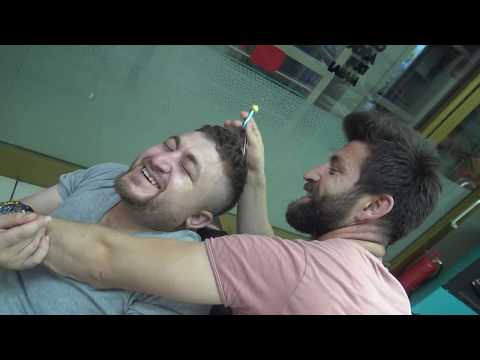 ASMR TURKISH BARBER MASSAGE = NECK CRACK= magic,therapy,sleep,head,ear,wire,face,arm,hard massage