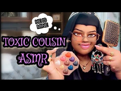 💍💄ASMR -Toxic Cousin Tries to Steal your Proposal(Rishta) Whisper+Makeup🇮🇳W/subtitle