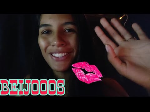 ASMR " MANDANDO BEIJOS / 800 INSCRITOS