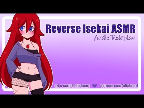 Reverse Isekai: Meeting Your Favorite Anime Character! | ASMR Roleplay [F4A] [Manga] [Snacks]