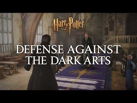 Defense Against the Dark Arts | Ambient Sounds - Practising spells & Studying | Hogwarts Legacy