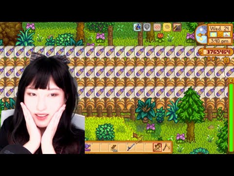 ASMR Gaming🌱Stardew Valley Farm Tour Year 5 (Whispering)