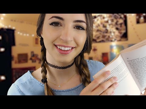 [ASMR] Big Sister Reads You to Sleep 4 [Thunderstorm]