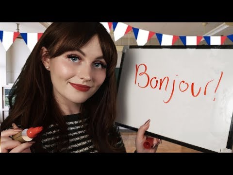 [ASMR] French Teacher - Night School