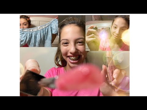 Cloud ASMR- Photo shoot, flashing 📸, camera sounds, lip gloss, etc