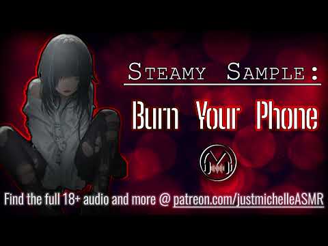 ASMR Steamy Roleplay: Burn Your Phone [Awkward Serial Killer Kidnaps You], [Yandere], [Adorkable]