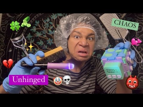ASMR - THE MOST CHAOTIC AGGRESSIVE IMPROV 5