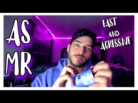 ASMR FAST and AGRESSIVE con Objetos RANDOM que Te Harán DORMIR l SeluAsmr!!!😴😴😴