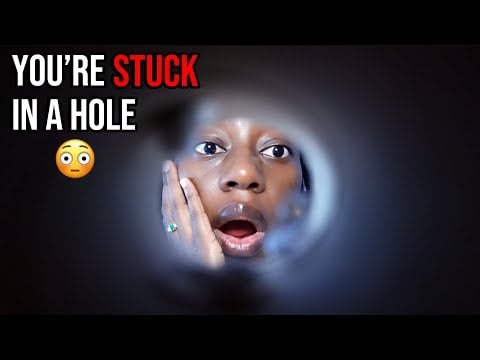 ASMR SKIN CHECK BUT YOU'RE STUCK IN A HOLE 😳 This Is Actually WILD!