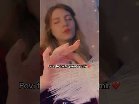 ✨te canto para dormir 🤍#ASMR