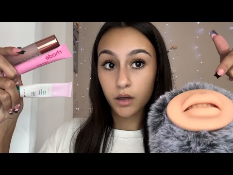 ASMR| You go to the BEST LIP care place and try LIP products?!💋