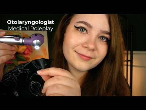 Otolaryngologist Examination (Palpation, Ear Exam, Sensation Testing) 🩺 Medical ASMR Roleplay