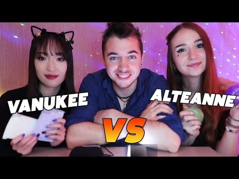 ASMR : Alteanne VS Vanukee QUI VA TE FAIRE FRISSONNER ?  🔥💗