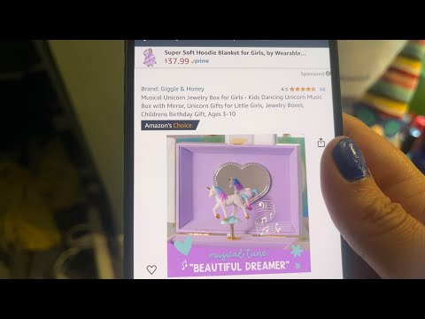 ASMR Shop with Me Online - Amazon- Gum chewing Whisper