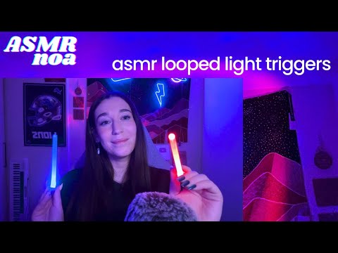 ASMR Sounds + Visuals for Ultimate Relaxation | looped triggers