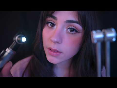 ASMR Ear Exam & Cleaning | Hearing Test, Otoscope, & Tuning Fork