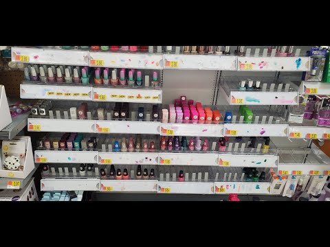 Walmart Nail Lacquer Organization 2-17-2020