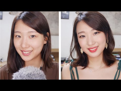 [ASMR] 여행 헤어/메이크업 같이 준비해요👗 | 우도 여행 꿀팁 대방출 TMI