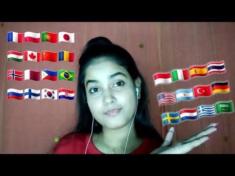 ASMR *Super* in 30+ Different Languages with Mouth Sounds