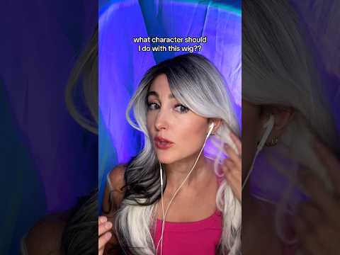 what character should I do with my new wig?? #asmr