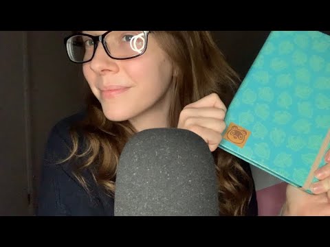 ASMR Tapping On An Animal Crossing Notebook | No Talking