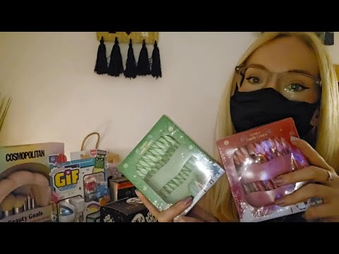 ASMR Ramble | show and tell haul | upclose Whispering | old school asmr | Christmas 2024