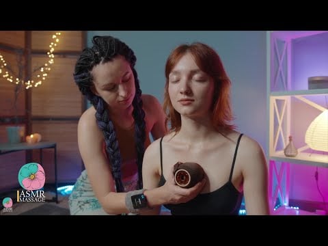 Neck-Relaxing ASMR Chair Massage