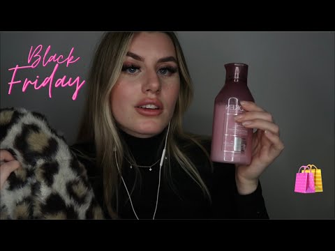 ASMR relaxing haul🛍 | Black Friday, birthday ...