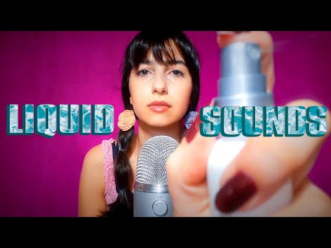 ASMR Sons de líquidos | Tapping, sons de boca | No talking