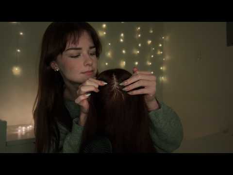 Friend Scratches Your Scalp while You Fall Asleep😴🛌💤 [ASMR]