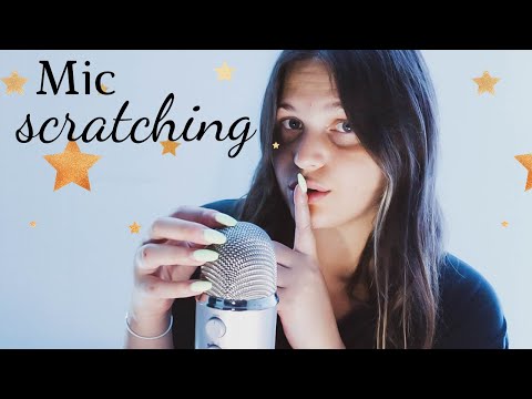 ASMR FRANÇAIS ☽ ASMR AVEC DE LONGS ONGLES 😴 (Mic Scratching + chuchotements très proches du micro)