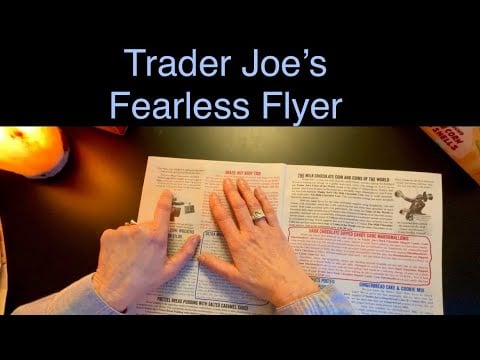 Trader Joe’s Fearless Flyer ~ Cozy ASMR