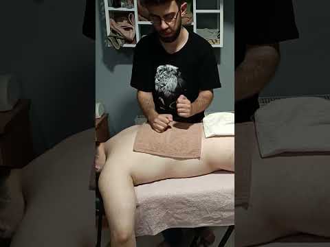TECHNIQUES TO REMOVE TENSION FROM ALL MUSCLES IN THE BACK #satisfying #relaxing #asmr #shorts