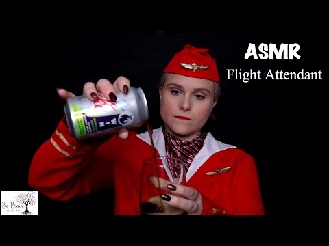 ASMR: A Relaxing First Class Flight Attendant ✈️