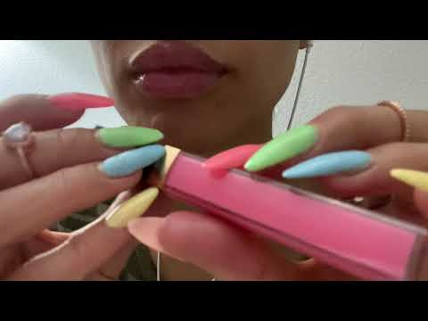 Lo-Fi ASMR Kisses, Lip Gloss, Tongue Clicking (Up Close, No Talking)