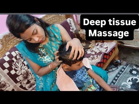 Asmr The Best Relaxing Head Massage For sleep..😴