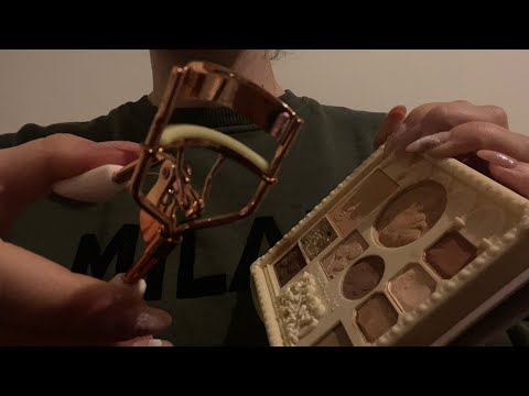 Lofi asmr🎧doing your makeup for a date🎀 no talking 
