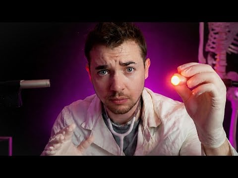 #ASMR MEDECIN : TU AS REGARDÉ L'ÉCLIPSE TROP LONGTEMPS !