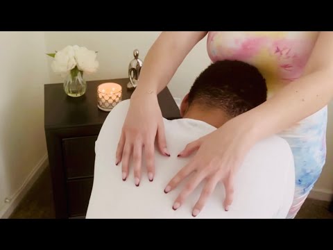 ASMR - Back Scratch/ Tickling With Long Nails