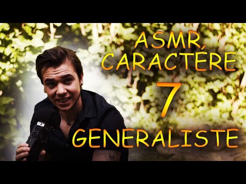 ASMR fr : Le caractère 7 ( Généraliste ) si tu penses qu'a jouer c'est toi ! 🎶  asmr français