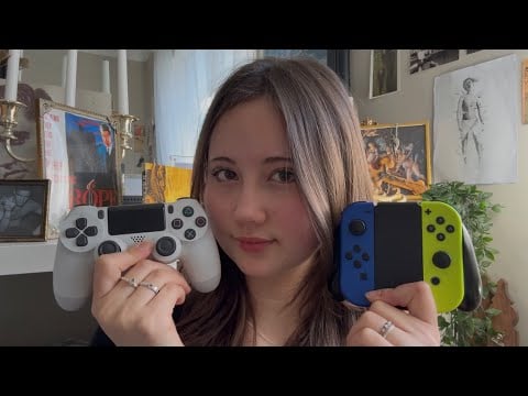 asmr gaming controller sounds