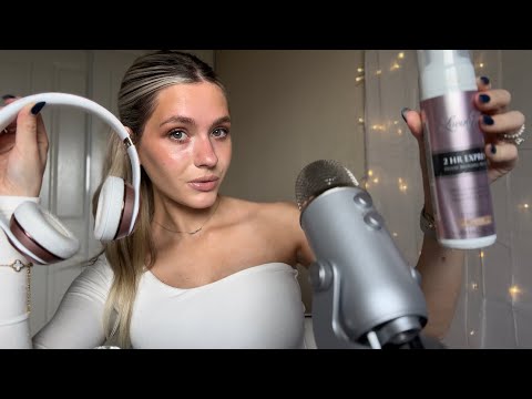 ASMR| My Current Favorites- Mommy Items, Beauty, & More- Mouth Sounds🐚🌸