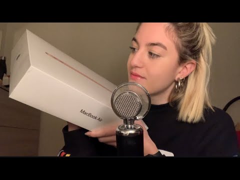 UNBOXING MACBOOK 💻🍏 (asmr ita) || Luvilè ASMR