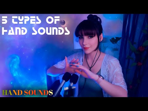 ASMR Hand Sounds ⚡ Fast and Multilevel 💎 Finger Fluttering, Hands Rubbing, Finger Snaps